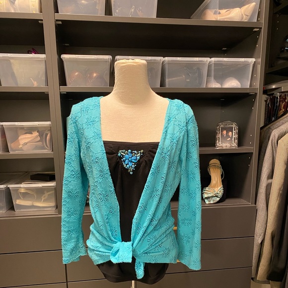 Joseph Ribkoff Black Camisole Size 8 - Picture 5 of 5